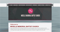 Desktop Screenshot of mosellememorial.com